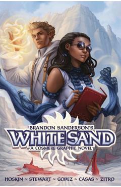 Coperta cărții 'Brandon Sanderson's White Sand Omnibus - Brandon Sanderson'