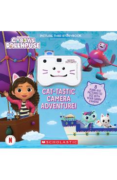 Cat-Tastic Camera Adventure! (Gabby's Dollhouse): A Picture This! Storybook - Gabrielle Reyes
