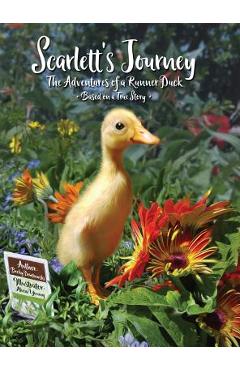 Coperta cărții 'Scarlett's Journey: The Adventures Of A Runner Duck - Becky Dembowski'