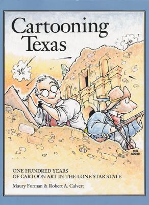 Coperta cărții 'Cartooning Texas - Maury Forman'