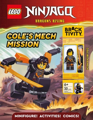 Coperta cărții 'Lego Ninjago: Ninja Masters: Design with Stickers - Ameet Publishing'