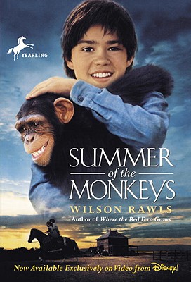 Coperta cărții 'Summer of the Monkeys - Wilson Rawls'