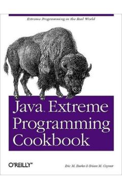 Coperta cărții 'Java Extreme Programming Cookbook - Eric Burke'