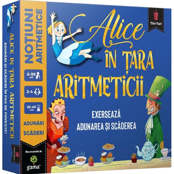 Joc educativ: Alice in tara aritmeticii