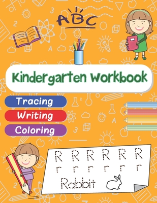 Kindergarten Workbook: Learning to write for preschoolers, Kindergarten, and kids Ages 3-6 - Tracing, Writing, Coloring - Learn to Read And W - Ririco Niso