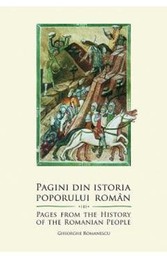 Coperta cărții 'Pagini din istoria poporului român - Gheorghe Romanescu'