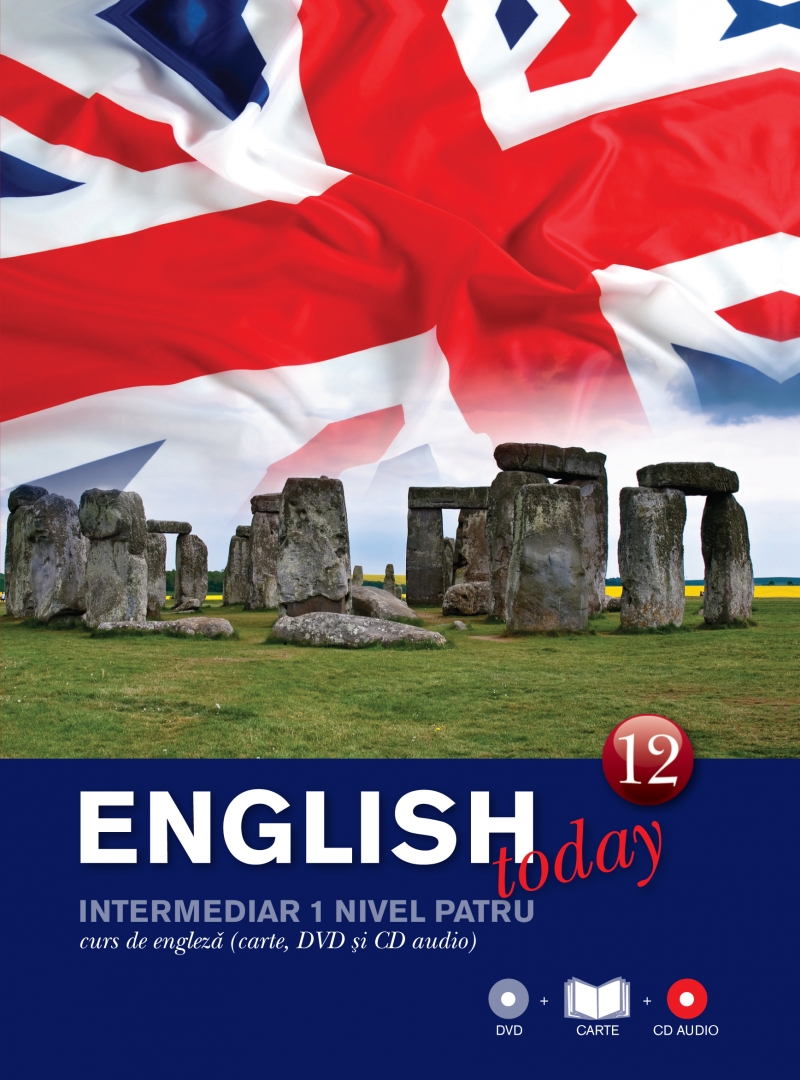 English today 12 - Curs de engleza (Carte, DVD Si CD Audio)