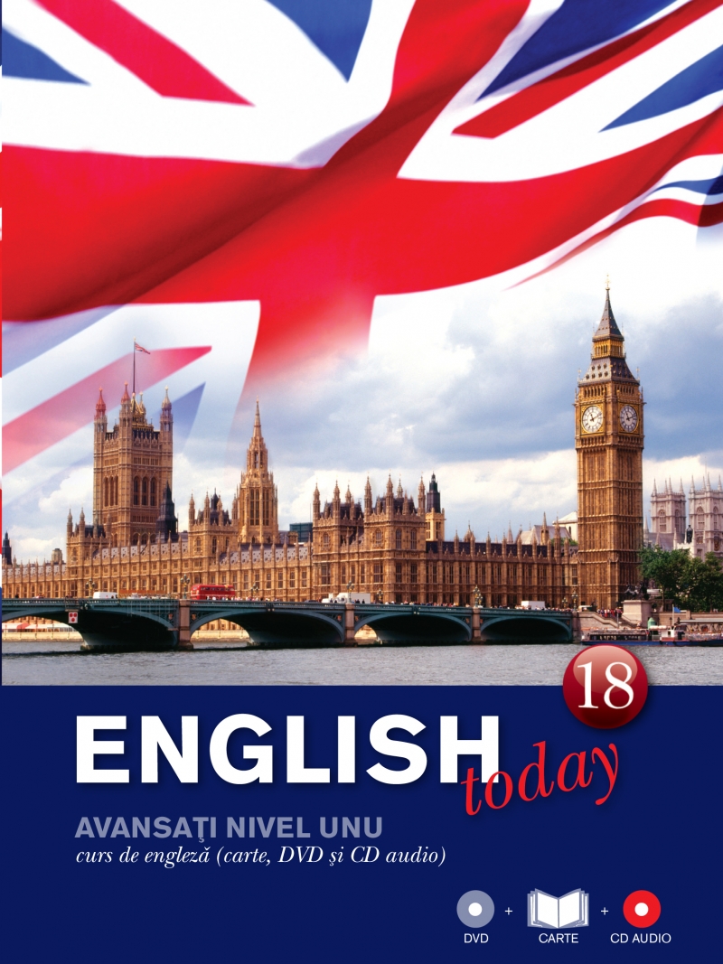 English today 18 - Curs de engleza (Carte, DVD Si CD Audio)