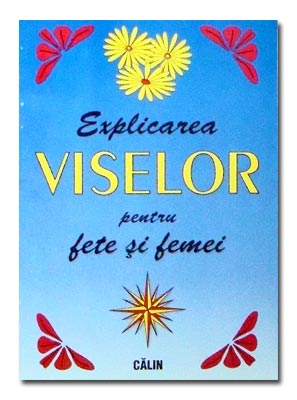 Coperta cărții 'Explicarea viselor pentru fete si femei'
