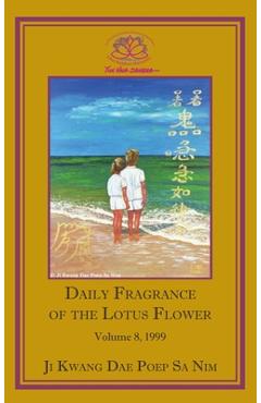 Coperta cărții 'Daily Fragrance of the Lotus Flower, Vol. 8 (1999) - Ji Kwang Dae Poep Sa Nim'