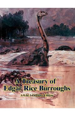 Coperta cărții 'A Treasury of Edgar Rice Burroughs - Edgar Rice Burroughs'