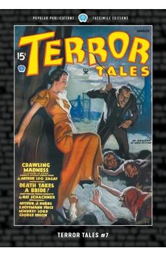 Coperta cărții 'Terror Tales #7: Facsimile Edition - Arthur J. Burks'