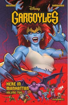 Coperta cărții 'Gargoyles: Here in Manhattan Volume 2 - Greg Weisman'