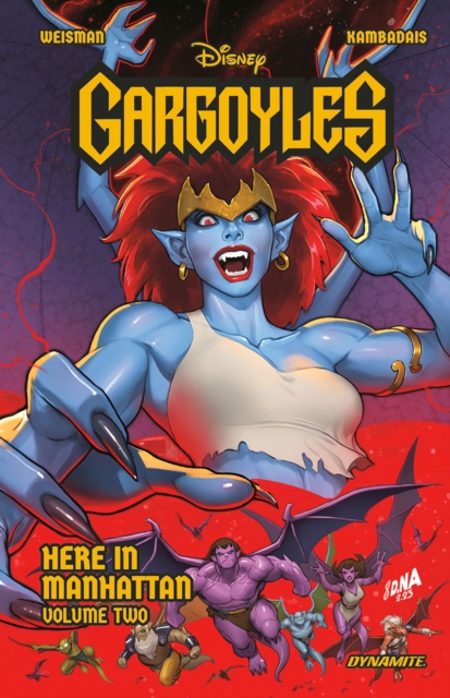 Coperta cărții 'Gargoyles: Here in Manhattan Volume 2 - Greg Weisman'