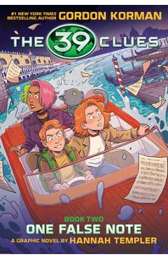 Poza produsului 39 Clues: One False Note: A Graphic Novel (39 Clues Graphic Novel #2) - Gordon Korman