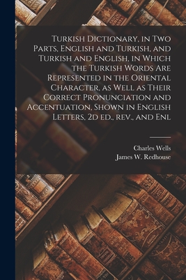 Coperta cărții 'Turkish Dictionary, in two Parts, English and Turkish, and Turkish and English, in Which the Turkish Words are'
