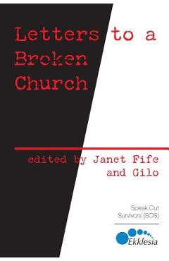 Coperta cărții 'Letters to a Broken Church - Janet Fife'