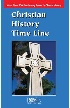Coperta cărții 'Christian History Time Line - Rose Publishing'