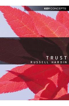 Coperta cărții 'Trust - Russell Hardin'