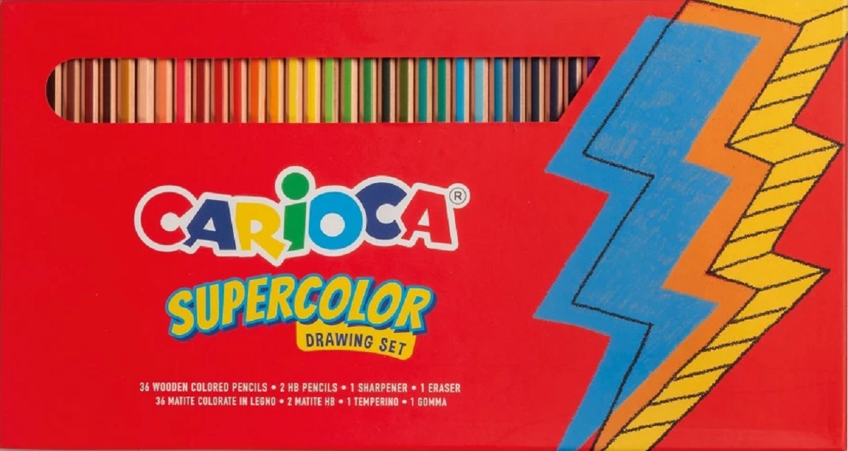 Set desen Supercolor 40 piese