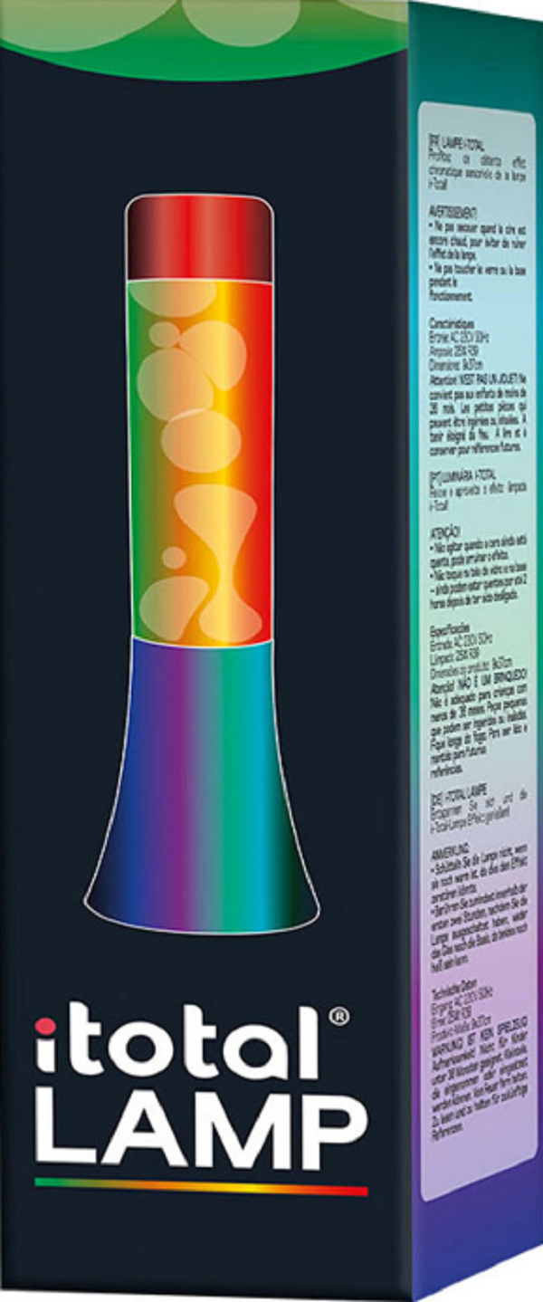 Lampa lava: Rainbow