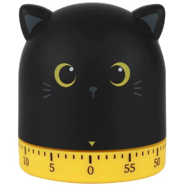 Cronometru pentru bucatarie: Pisica neagra