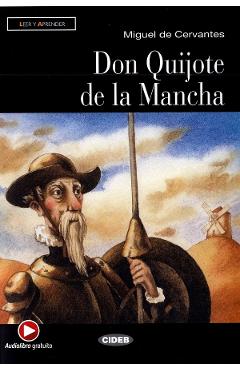 Coperta cărții 'Don Quijote de la Mancha - Miguel de Cervantes'