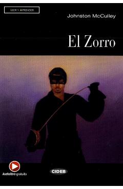 Coperta cărții 'El Zorro - Johnston McCulley'