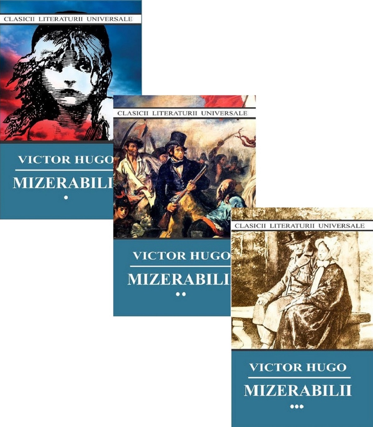 Mizerabilii Vol.1 + Vol.2 + Vol.3 - Victor Hugo