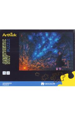 Imaginea produsului 'Puzzle fosforescent 96 piese. Cer înstelat'