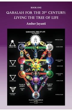 Coperta cărții 'Qabalah for the 21st Century: Living the Tree of Life - Amber Jayanti'