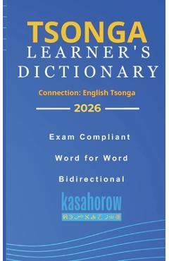 Coperta cărții 'Tsonga Learner's Dictionary - Kasahorow'
