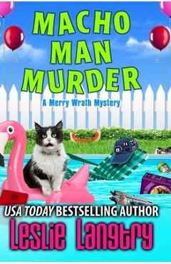 Coperta cărții 'Macho Man Murder - Leslie Langtry'