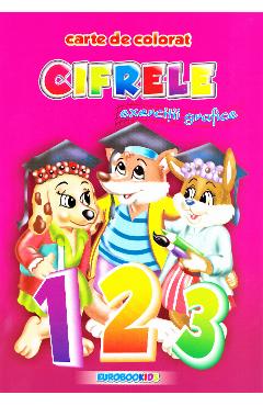 Poza produsului A5 - Cifrele - Exercitii grafice - Carte de colorat