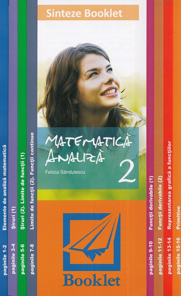 Sinteze. Matematica 2: Analiza - Felicia Sandulescu