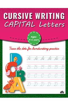 Coperta cărții 'Cursive Writing: Capital Letters - Moonstone'