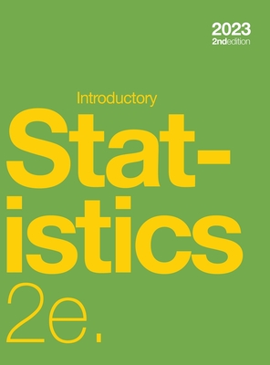 Introductory Statistics 2e (hardcover, full color) - Barbara Illowsky