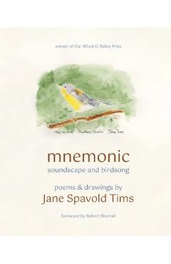 Coperta cărții 'mnemonic: soundscape and birdsong - Jane Spavold Tims'