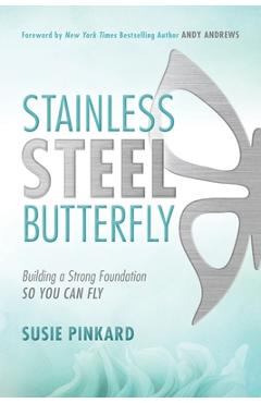 Coperta cărții 'Stainless Steel Butterfly - Susie Pinkard'