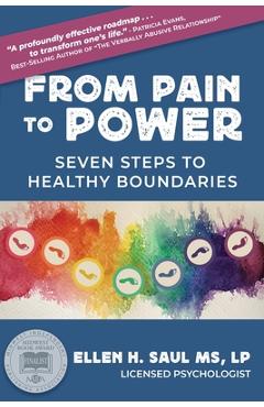 Coperta cărții 'From Pain to Power: Seven Steps to Healthy Boundaries - Lp Saul'
