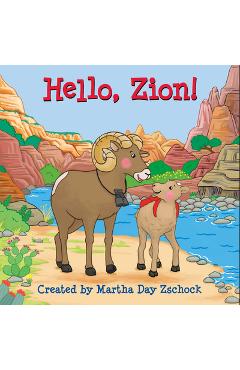 Coperta cărții 'Hello, Zion! - Martha Day Zschock'