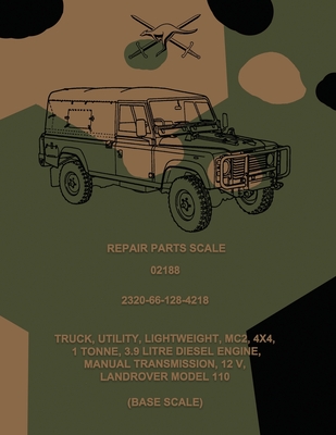 Repair Parts Scale, Truck, Utility, Lightweight, MC2, 4x4, Land Rover Model 110 (Base Scale) - Australian Army