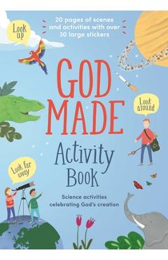 Coperta cărții 'God Made Activity Book: Science Activities Celebrating God's Creation - Lizzie Henderson'