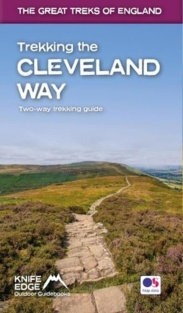 Trekking the Cleveland Way: Two-Way Guidebook with OS 1:25k Maps: 20 Different Itineraries - Andrew Mccluggage