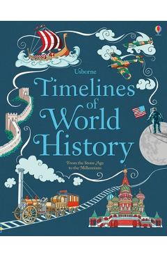 Coperta cărții 'Timelines of World History - Jane Chisholm'
