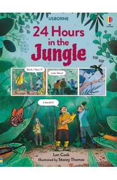 Coperta cărții '24 Hours in the Jungle - Lan Cook'