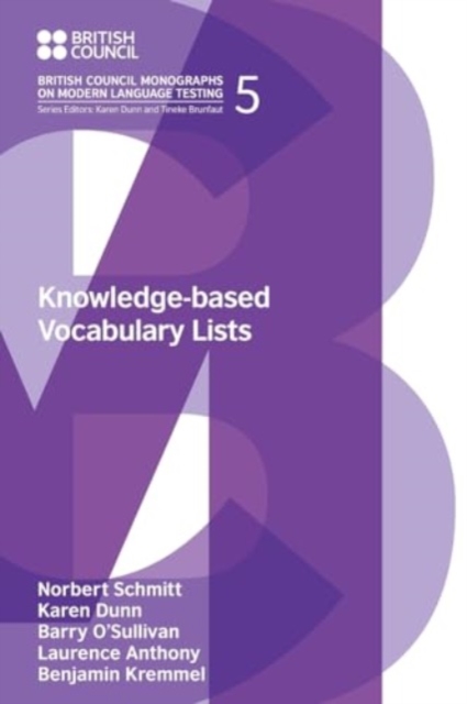 Knowledge-based Vocabulary Lists - Norbert Schmitt