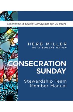 Poza produsului Consecration Sunday Stewardship Team Member Manual - Herb Miller