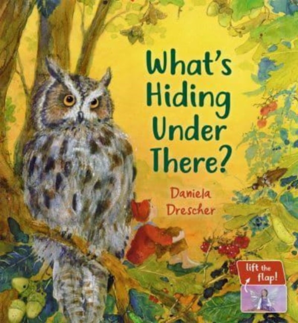 What's Hiding Under There?: A Magical Lift-The-Flap Book - Daniela Drescher