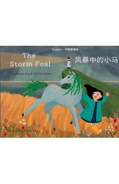 Coperta cărții 'The Storm Foal: 风暴中的小马 - Megsie Bray'